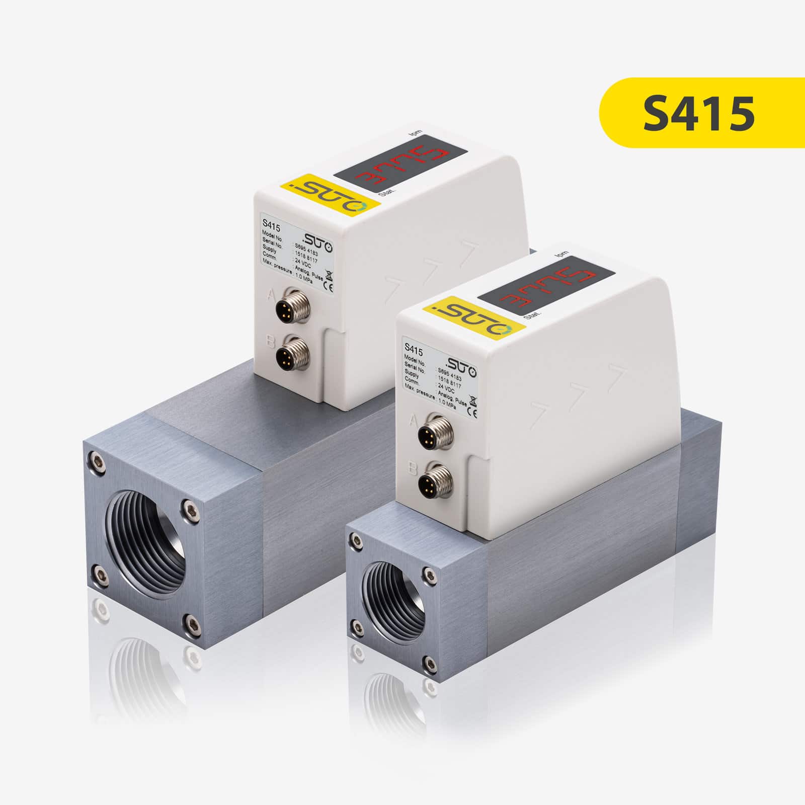 SUTO S415 Compact Flow Meter for Compressed Air and Nitrogen