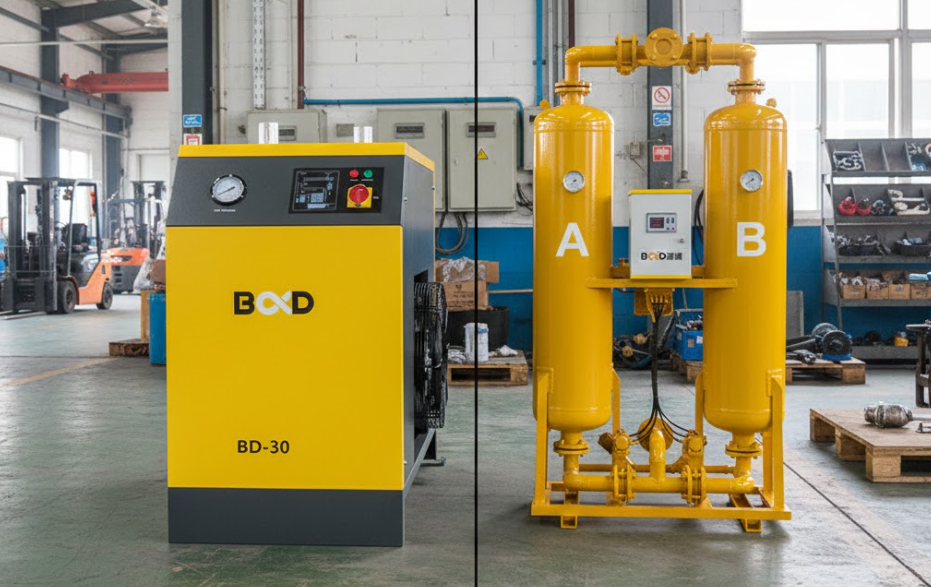 Perbedaan Refrigerated dan Desiccant Air Dryer