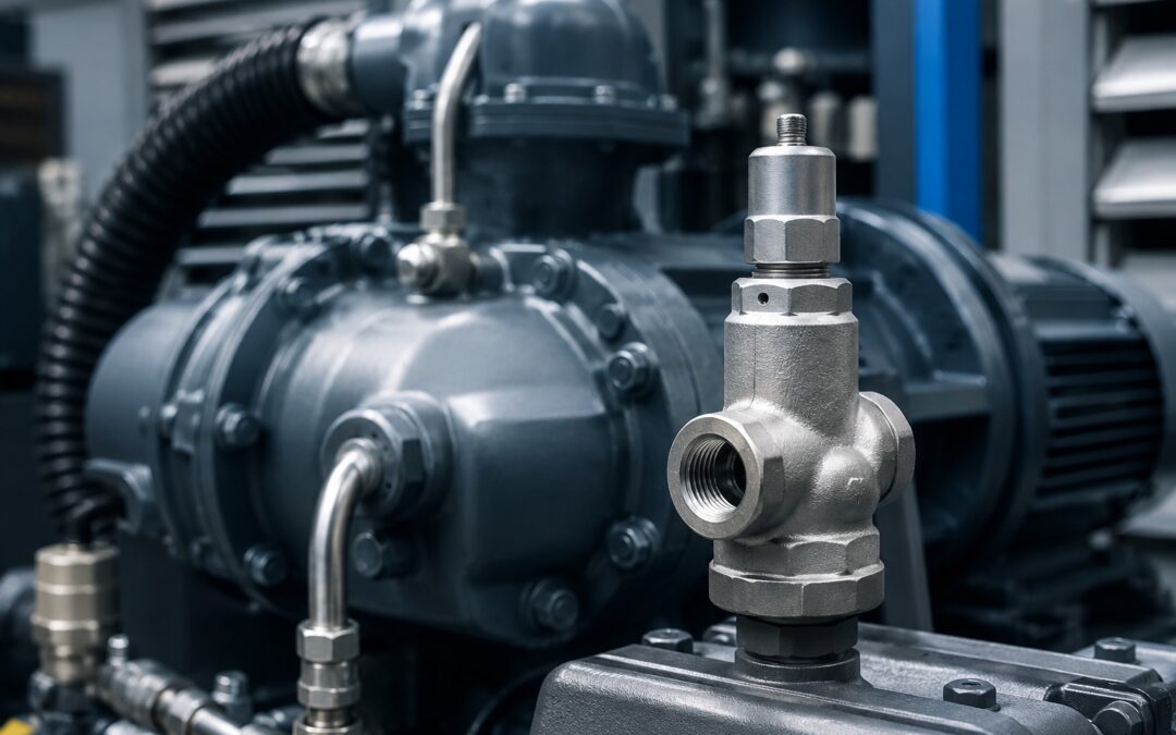 Mengenal Minimum Pressure Valve: Penjaga Tekanan Internal Screw Air Compressor